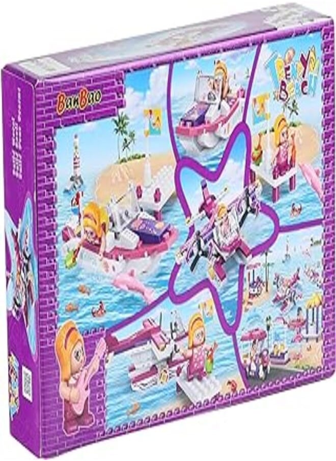 BanBao - Banbao set 6132 trendy beach hydroplane - Image 1