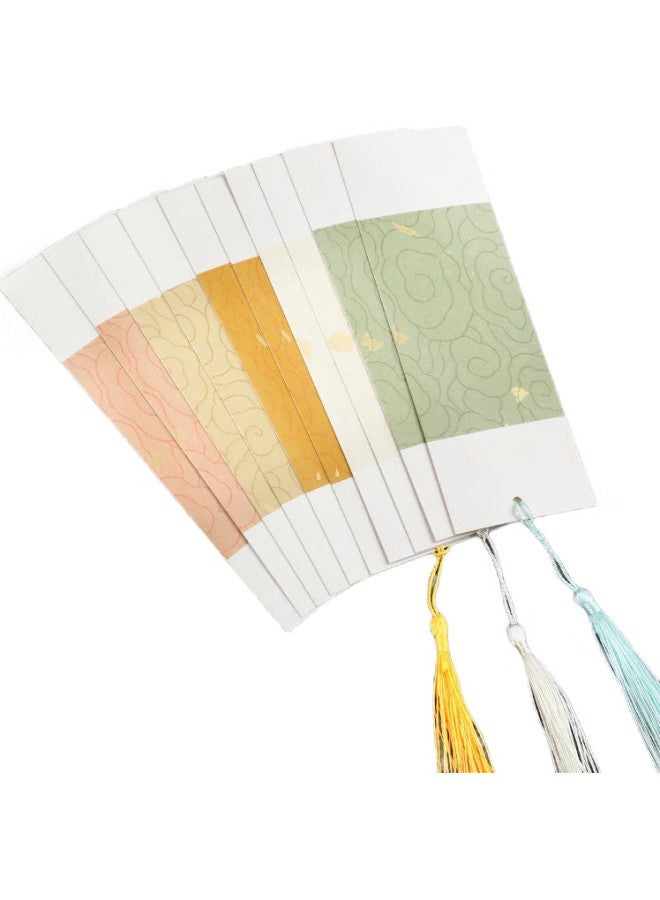 Jiaranheng Jiaran Heng Blank Bookmark Diy Card, Teacher'S Day Gift For Kindergarten Teachers, Elementary School Students' Handmade Class, Hand-Drawn Self-Made Xuan Paper Bookmark, Handmade Birthday Gift For Classmates And Teachers - Image 1