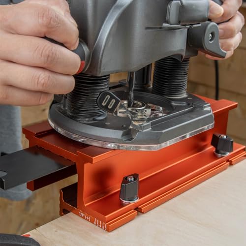 O'SKOOL Mortise and Tenon Jig is Ideal for cabinets, Chairs, and Table Construction Using a Plunge Router - Image 5