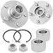 QJZ BR930598K Front Wheel Hub Bearing Assembly Compatible with 20002005 Toyota Celica 20032019 Corolla 20032013 Matrix 20032008 Pontiac Vibe - Image 2
