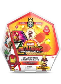 Marvel Battleworld: Series 2 Treachery at Twilight Mega Collectable Adventure Game Pack - Captain Marvel