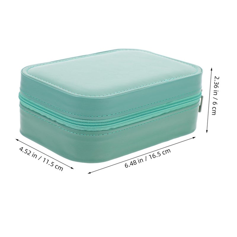 Travel Makeup Case with LED Mirror Portable Cosmetic Organizer Bag for Women - Image 4