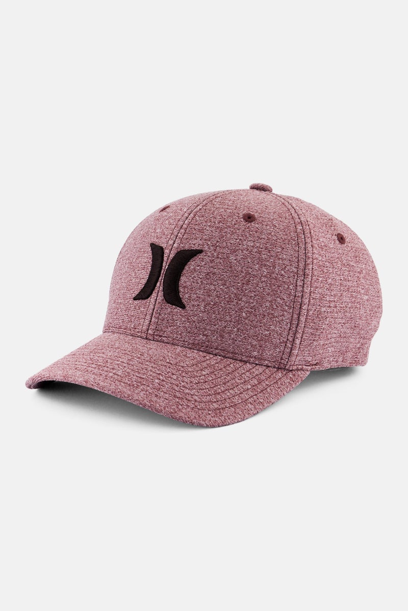 Hurley Men Embroidered Logo Flexfit Cap, Mauve  - Image 1