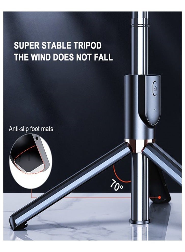 4.3 Inch Retractable Phone Tripod and Camera Mount, Selfie Artifact with Bluetooth Remote Control - Image 5