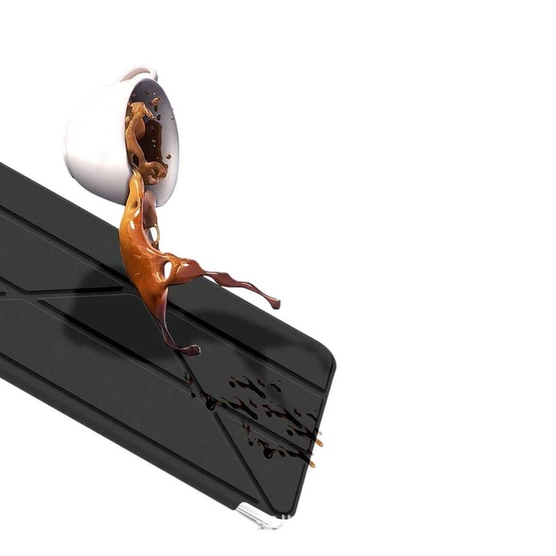 DGG حافظة آيباد ذكية متوافقة مع iPad Air باللون رمادي باللون الرمادي - Image 4