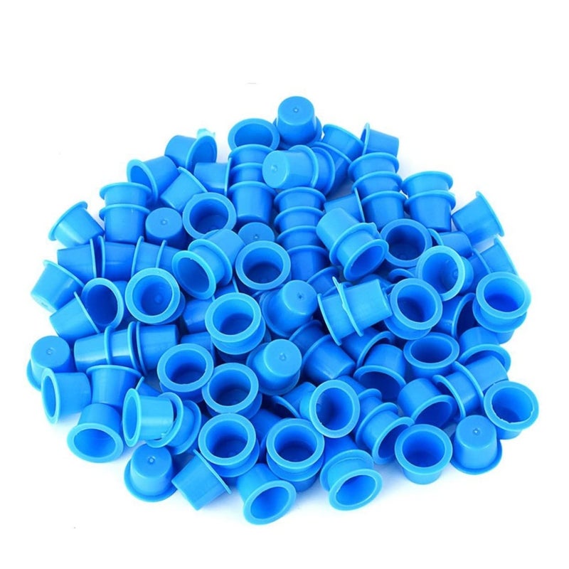 Reliable daily use design 100pcs Ink Caps Disposable Plastic Ink Cups Eyebrow Tattooing Pigment Container Easy to Clean and Store for Artists Protective coating Leakproof sealed All item simple matching build Trusted all-purpose quality Multi-demand compliant quality Pop-area nearby warehouse Sufficient order stock Reinforced edge Low dust buildup Low wear optimized design Bug proof seal Tiered purchase options Strategic warehouse site All-item matching trendy build Nationwide delivery Ergonomic build Stable local goods source All temp range compatible build Quick assemble Reliable durability Gulf approved global quality Local inventory listed item Market aligned local stock Nationwide courier network - Image 1