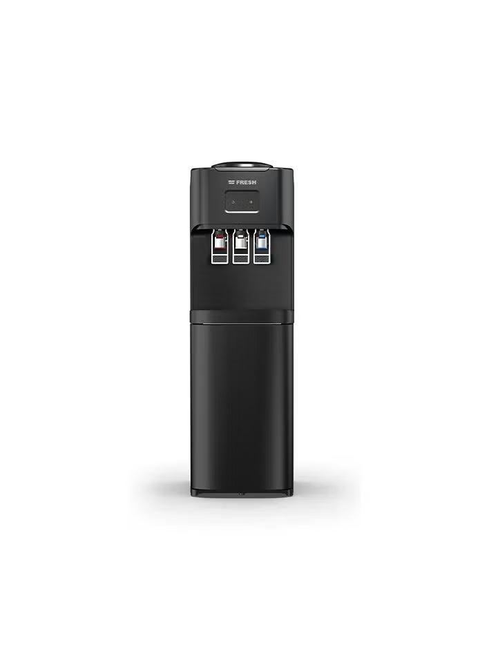 Fresh Water Dispenser 3 Taps Black Shabah FW-16VCB