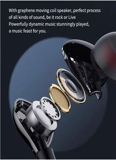 REMAX Corded In-Ear Headset, Sport Style, Pro Gaming, Noise Cancelling And Waterproof (Black)  - Image 3