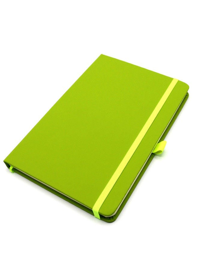 Giftmate A5 PU Leather Notebook  with 80 single-lined pages | Leather Notebook | Hard Cover Notebook | Office Notebook | Hard Cover Notebook | Leather Cover Notebook - Image 3