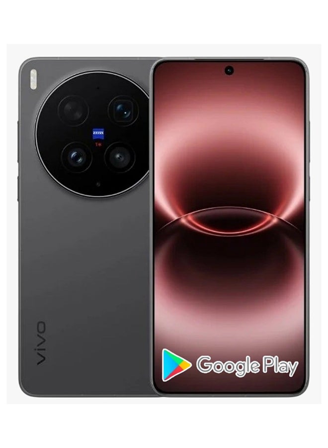 فيفو هاتف X300 Ultra الذكي بنظام أندرويد 5G (512GB 16GB RAM) أسود | مواصفات صينية | شاشة LTPO AMOLED بحجم 6.82 بوصة، 1B لون، شاشة HDR حيوية بتردد 144Hz | بطارية 6600 مللي أمبير، شحن سلكي 100W، NFC | كاميرا سيلفي بدقة 50MP | كاميرات خلفية ثلاثية (50MP+200MP+50MP)| دعم صورة Ultra HDR | مع دعم Google Play - Image 1