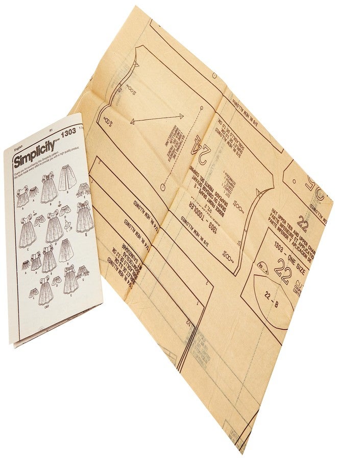 Simplicity CSS Industries, Inc. Simplicity 1303 Girl's Halloween Costume Princess Dress Sewing Pattern, Sizes 1/2-2, Blue, Yellow, Green, Purple, Orange - Image 2