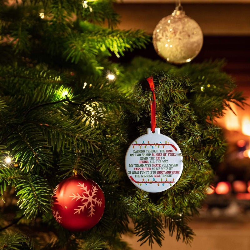 تشاك توك سبورتس Chalktalksports الهوكي الدائري زخرفة السيراميك | جلجل على طول الطريق - Image 2