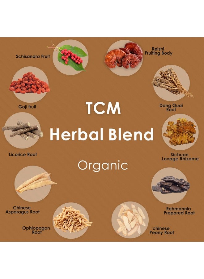 Redmint Reishi Mushroom Herbal Tincture - Ageless & Sleep | Natural Mushroom Supplement with TCM Herbs Dong Quai, Schisandra and More for Restful Sleep, Immune Support, Skin Health| 1 fl oz - Image 5