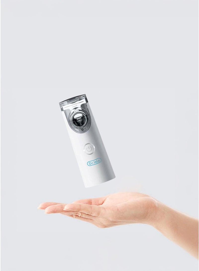 Dr.isla جهاز البخار المتنقل  للبالغين والاطفال، مرطب صغير بالموجات فوق الصوتية للاستخدام المنزلي والسفر، مع اقنعة وقطع للفم (جهاز استنشاق) - Image 3