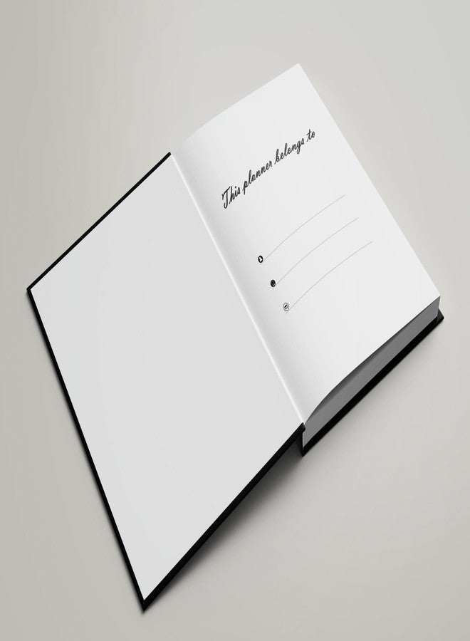 AccuPrints Hard Bound Paper Notebook|Compact Size A5 (8.25 x 5.7)|200 Pages, 80 gsm|Flat Opening Hardbound Work diary-01 - Image 3