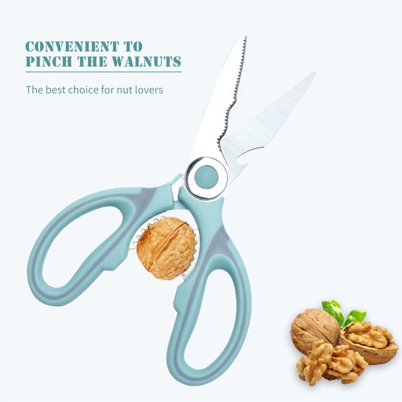 Poultry Shears with Protective Cover Stainless Steel Kitchen Scissors Multi-Purpose Scissors for Meat Chicken Fish Seafood BBQ - Image 5