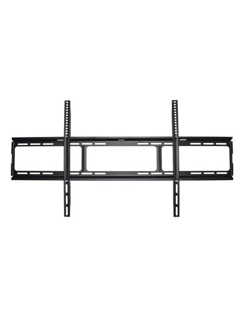 Skill Tech SH 1060F, Large Heavy Duty Fixed Tv Wall Mount, Max. Capacity -100 kg, Max. VESA: 1000X600mm, Matte Black