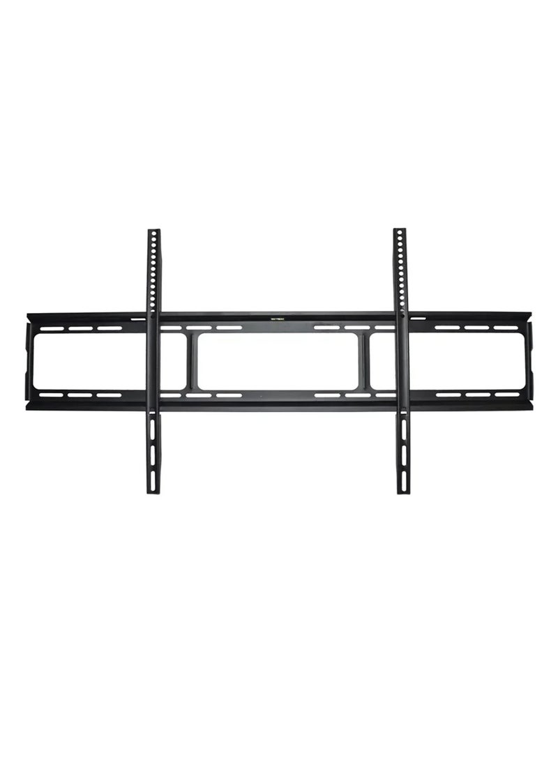 Skill Tech Skill Tech SH 1060F, Large Heavy Duty Fixed Tv Wall Mount, Max. Capacity -100 kg, Max. VESA: 1000X600mm, Matte Black  - Image 1