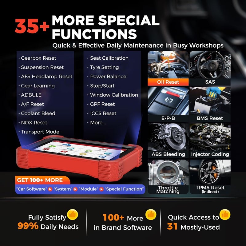 LAUNCH X431 CRP919X BT OBD2 Scanner ECU Coding CANFD DoIP Diagnostic Tool - Image 4
