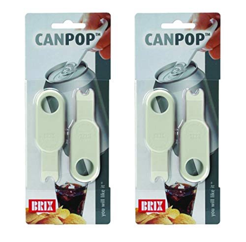 Brix CanPop Beverage Can Opener, Set of 4 - Image 2