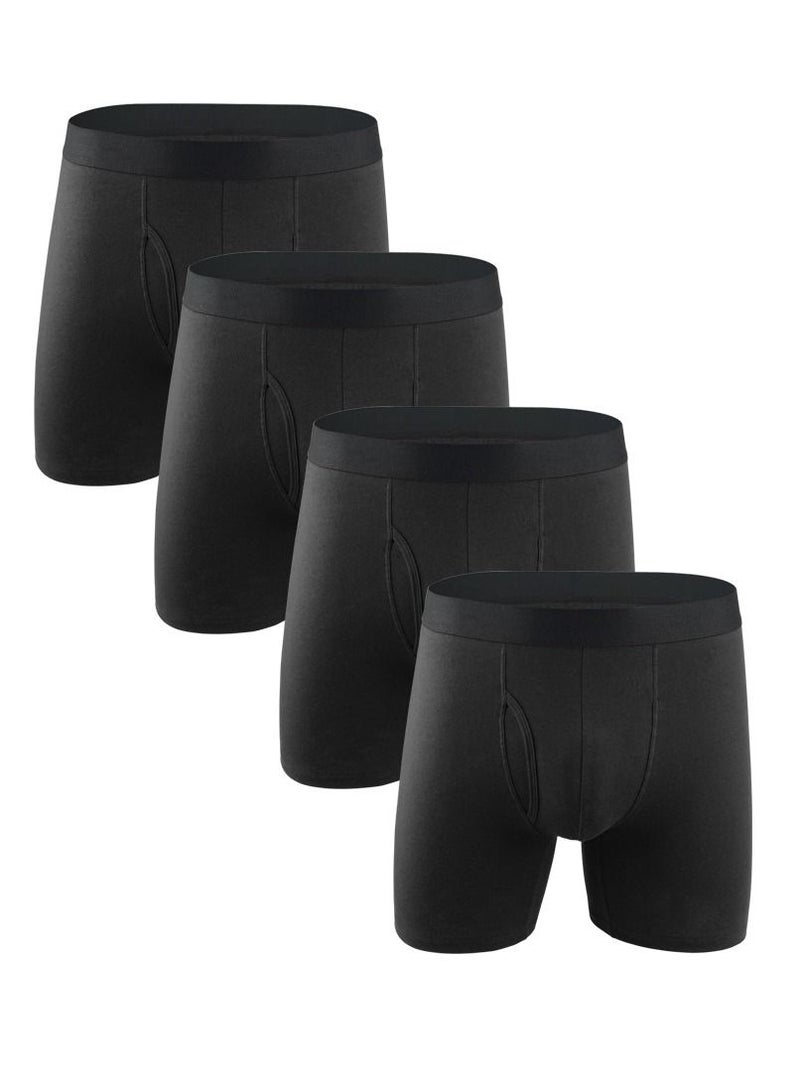 Loquat 4PCS Breathable Boxers Set Multicolour 