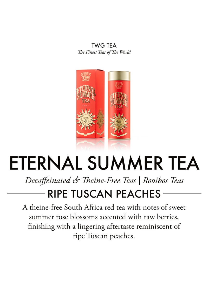 تي دبليو جاي تي شاي إترنال سامر، شاي أحمر بأوراق سائبة في علبة هوت كوتور، هدية، 100 غرام - Image 3