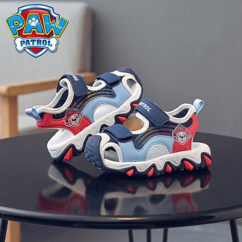 Wang Wang Team Sandals 2025 Boys Non-Slip Wear-Resistant Baotou Girls Anti-Collision Soft Bottom Fashion Sneaker - Image 5