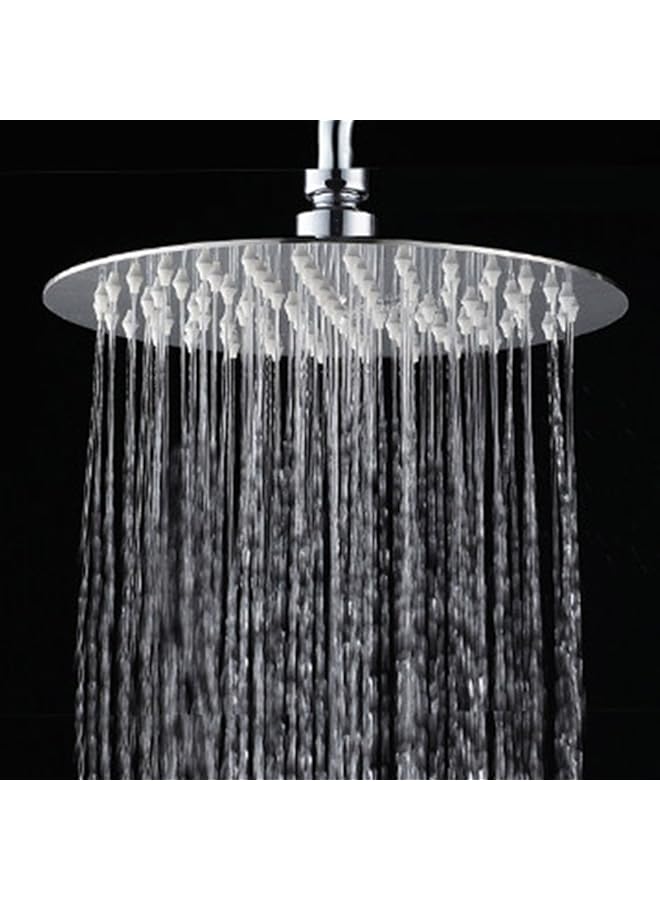 erorex 8 Inch Rainfall Shower Head Ultra Thin Stainless Steel And High Polish Chrome Luxury Durable Rain Showerhead Rain Style And Waterfall Effect - Image 2