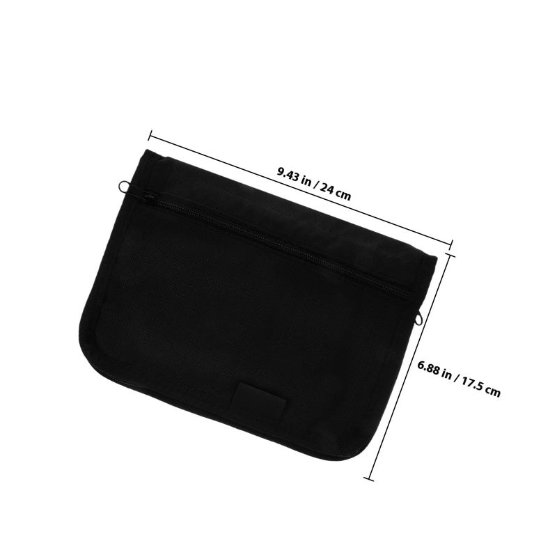 Velicud Oxford Car Document Organizer Multi Pocket Holder For Vehicle Registration And Insurance - Image 3