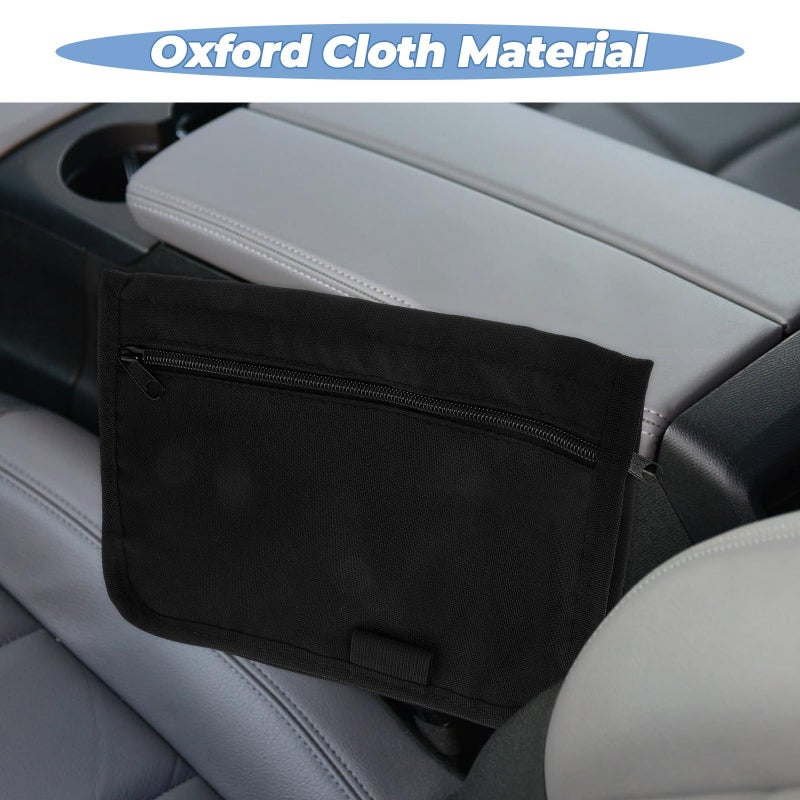 Velicud Oxford Car Document Organizer Multi Pocket Holder For Vehicle Registration And Insurance - Image 4