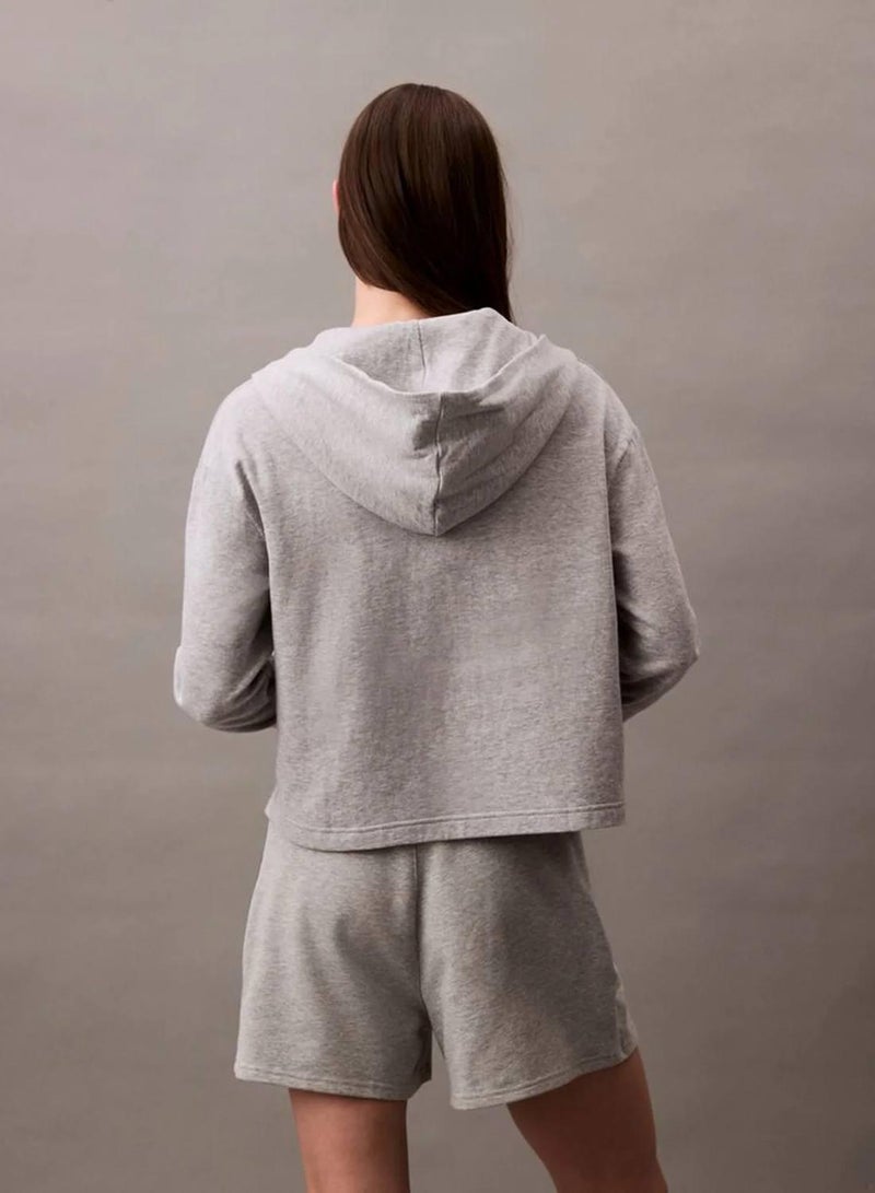 كالفن كلاين هودي Icon Cotton Terry مريح - Image 5