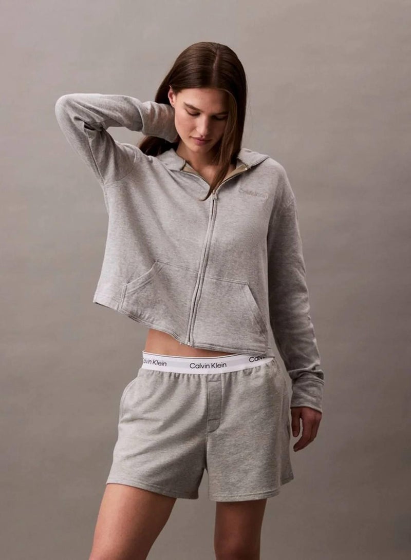 كالفن كلاين هودي Icon Cotton Terry مريح - Image 2