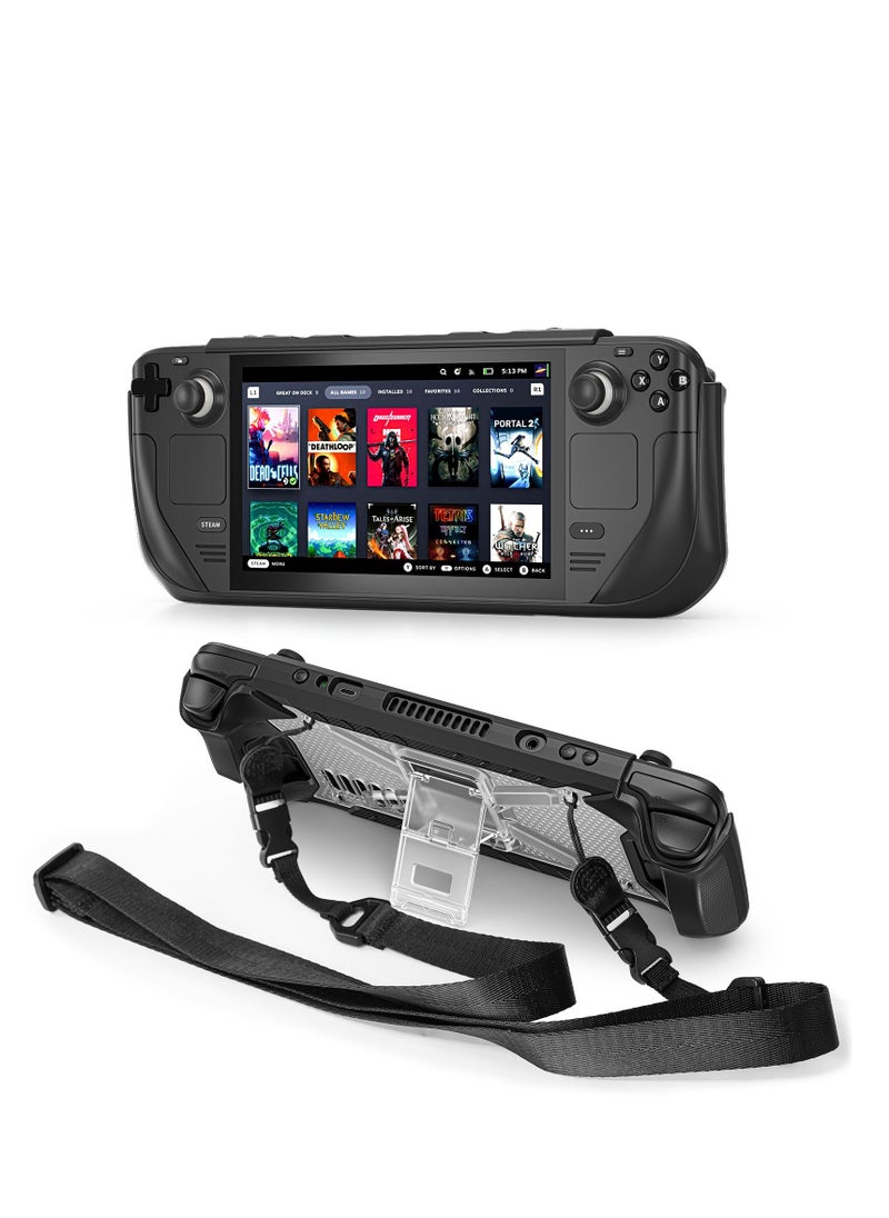 GULFLINK - Back Cover Protect Case for Steam Deck 2021/2022 Transparency - Image 1