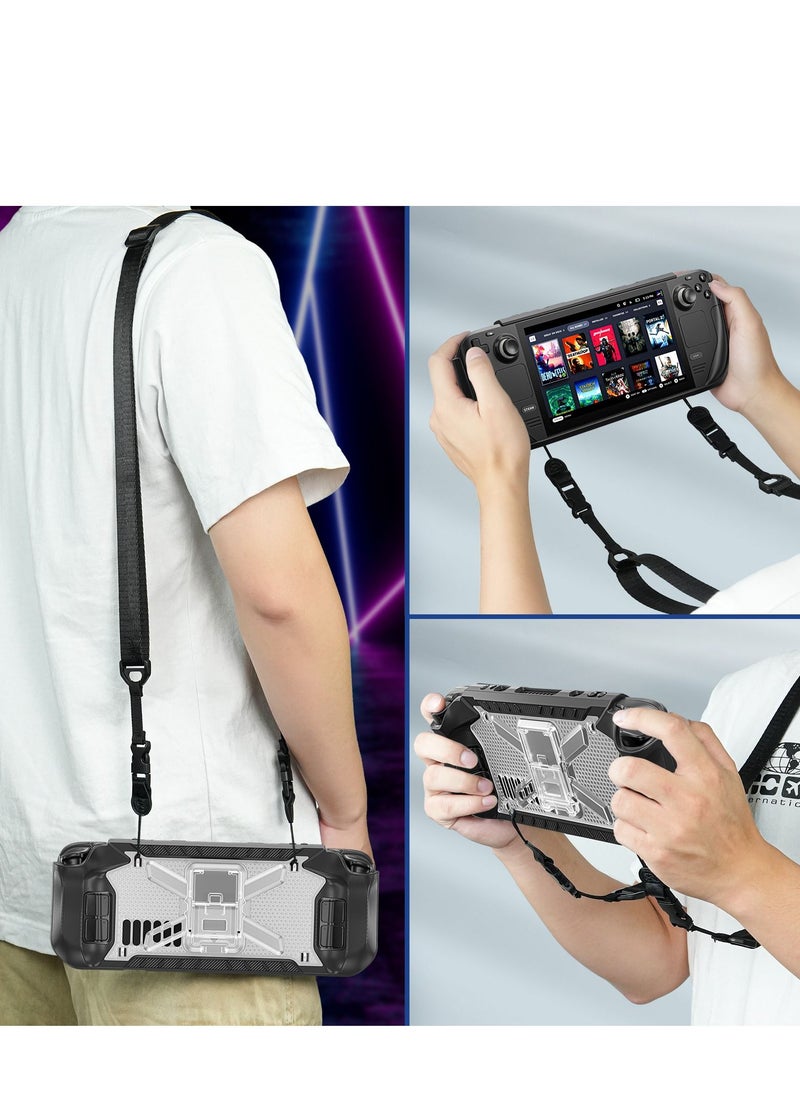 GULFLINK - Back Cover Protect Case for Steam Deck 2021/2022 Transparency - Image 1