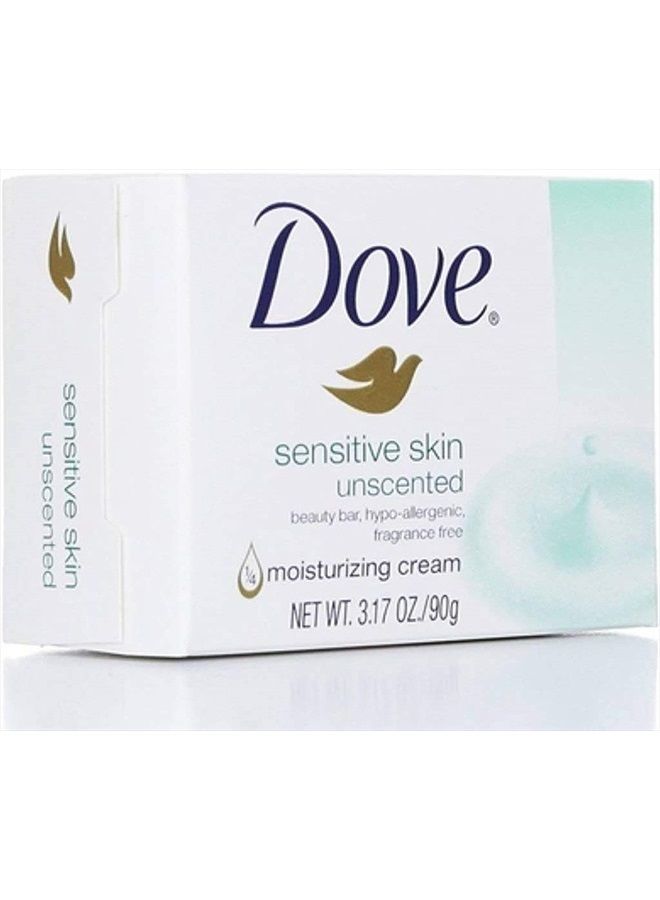 Dove Bar Soap for Sensitive Skin 3.17 oz (Pack of 3)