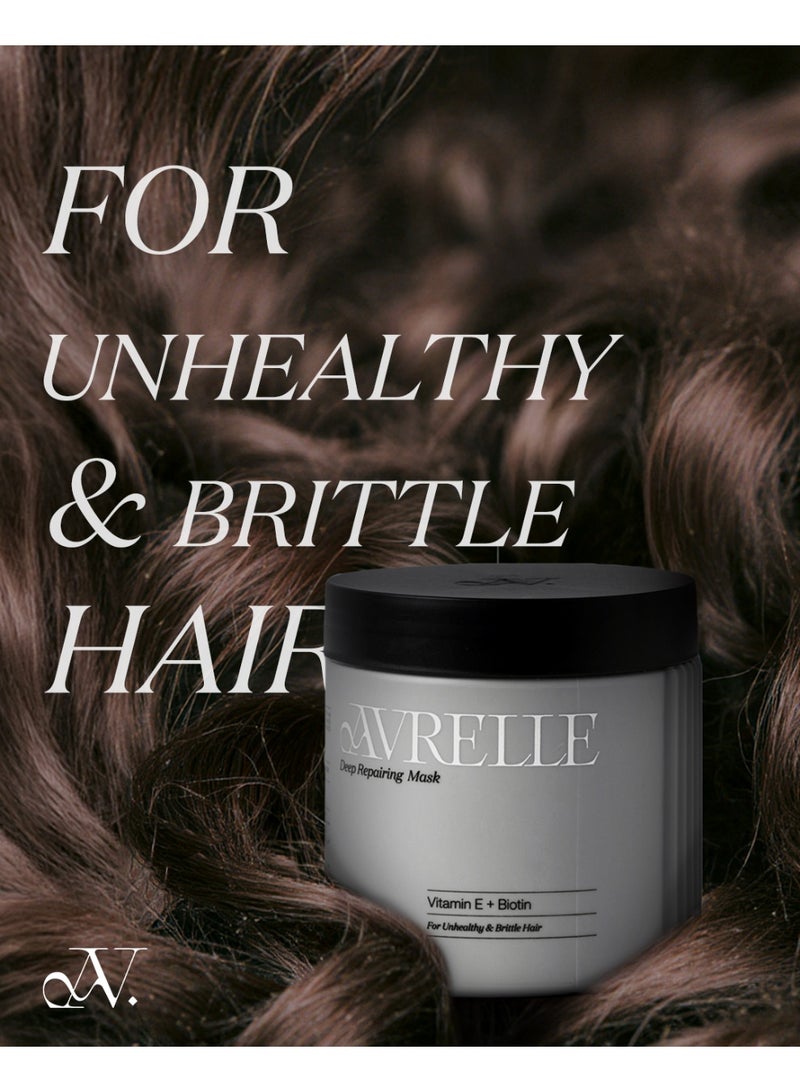 AVRELLE Hair Mask with vitamin E & biotin 300 ml - Image 3