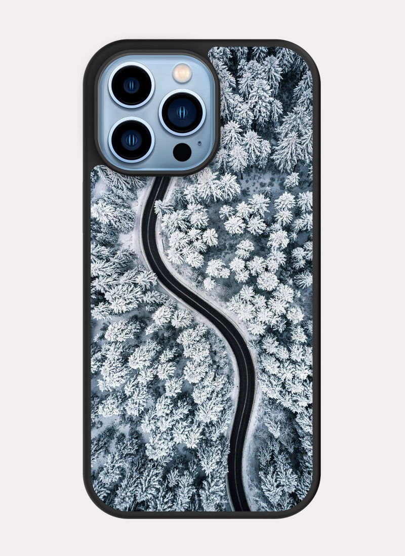 PXLAAT iPhone 13 Pro Max case cover Ice Road  - Image 1