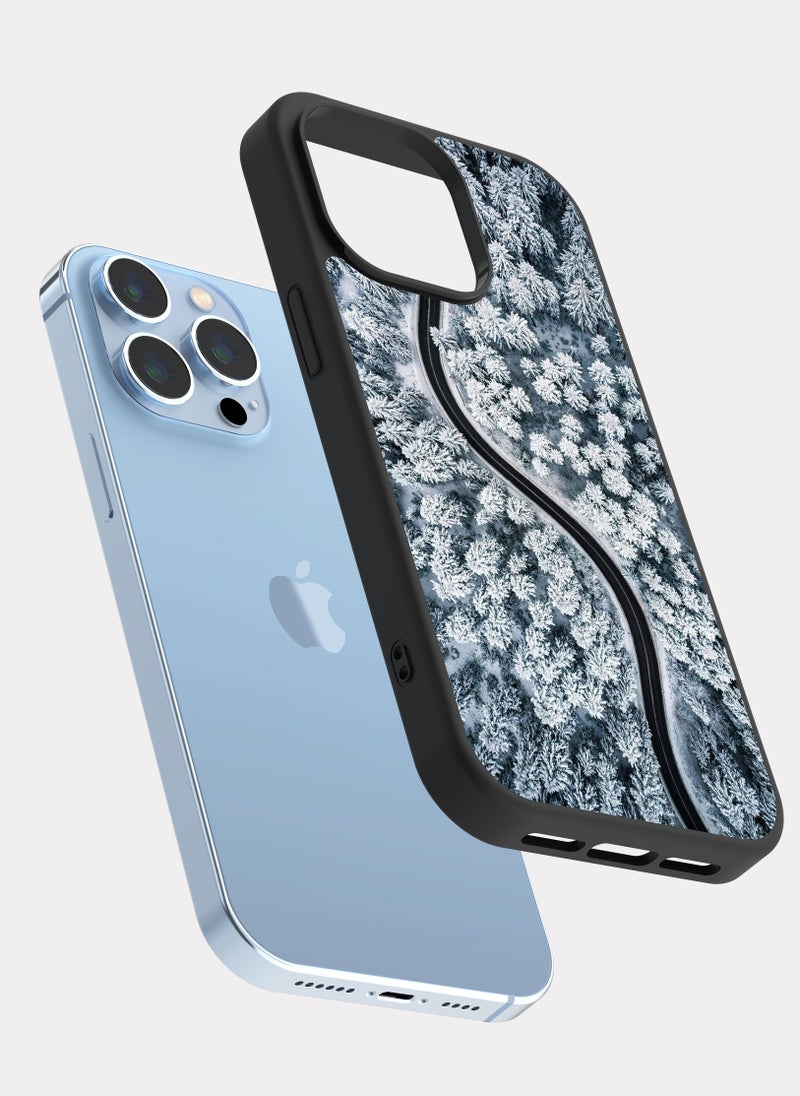 PXLAAT iPhone 13 Pro Max case cover Ice Road  - Image 2