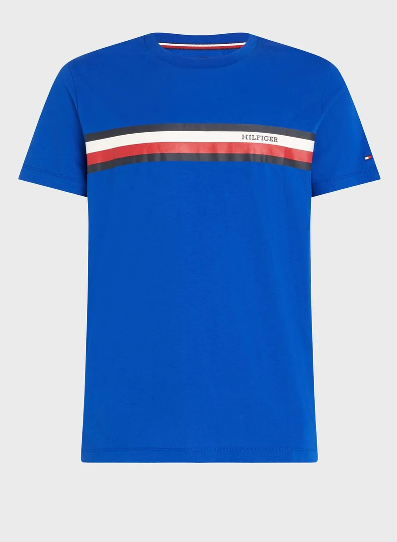 TOMMY HILFIGER Logo Crew Neck T-Shirt