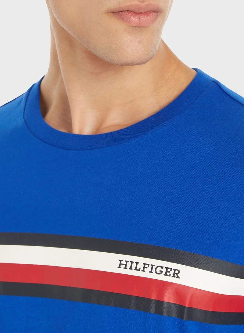 TOMMY HILFIGER Logo Crew Neck T-Shirt