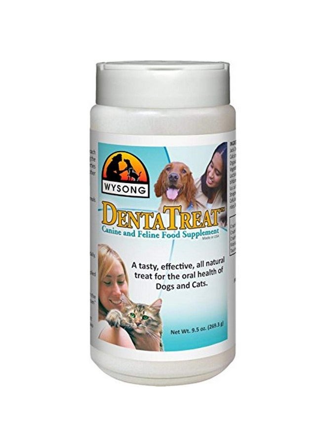 Wysong - Wysong Dentatreat Canine/Feline - Dog/Cat Food Supplement - 9.5 Ounce Bottle - Image 1