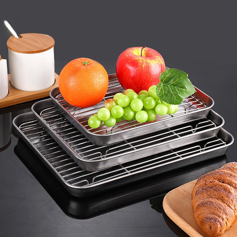 Stainless Steel Utensil Large Rust-Resistant Versatile Kitchen Tool - Durable Grill Drainer For Cooking Grilling Home Use - Image 5