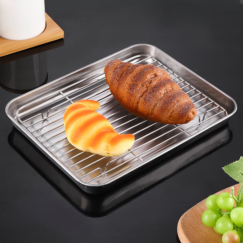 Stainless Steel Utensil Large Rust-Resistant Versatile Kitchen Tool - Durable Grill Drainer For Cooking Grilling Home Use - Image 3