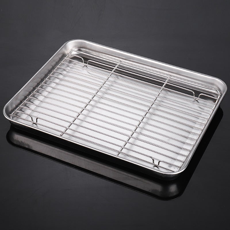 Stainless Steel Utensil Large Rust-Resistant Versatile Kitchen Tool - Durable Grill Drainer For Cooking Grilling Home Use - Image 1