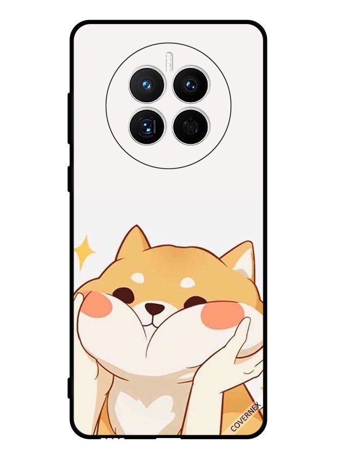 Covernex Protective Case Cover For Huawei Mate 50 Cute Cat Clip Art - Image 1