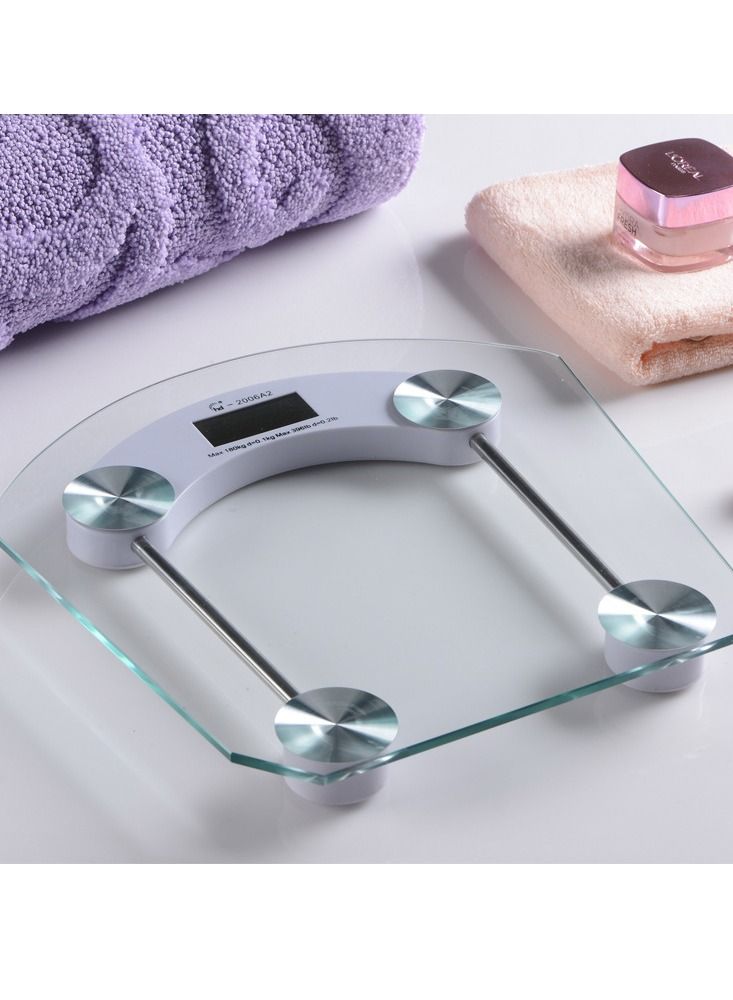 Generic Digital LCD Electronic Glass Body Weight Scale Health Bathroom  - Image 1