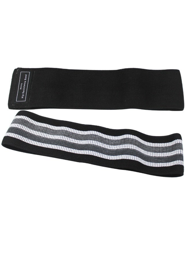 3-Piece Resistance Workout Booty Bands Set Sexy Women Household Fitness Yoga Anti-slip Professional Legs and Butt Exercise Stretch Bands Heavy/Medium/Light Fabric Loops Bands - Image 2