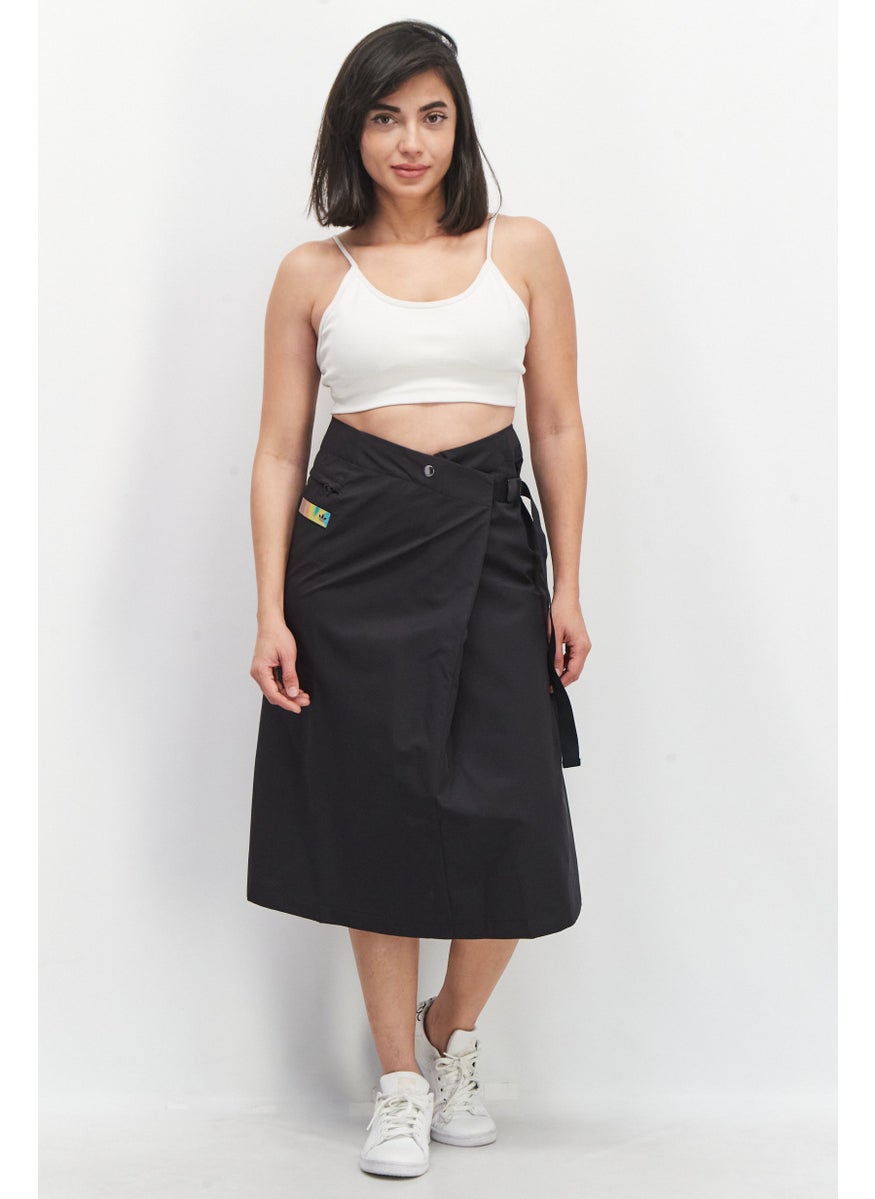 adidas Originals Women Sportswear Fit Prem Outdoor Skirt, Black  - Image 4