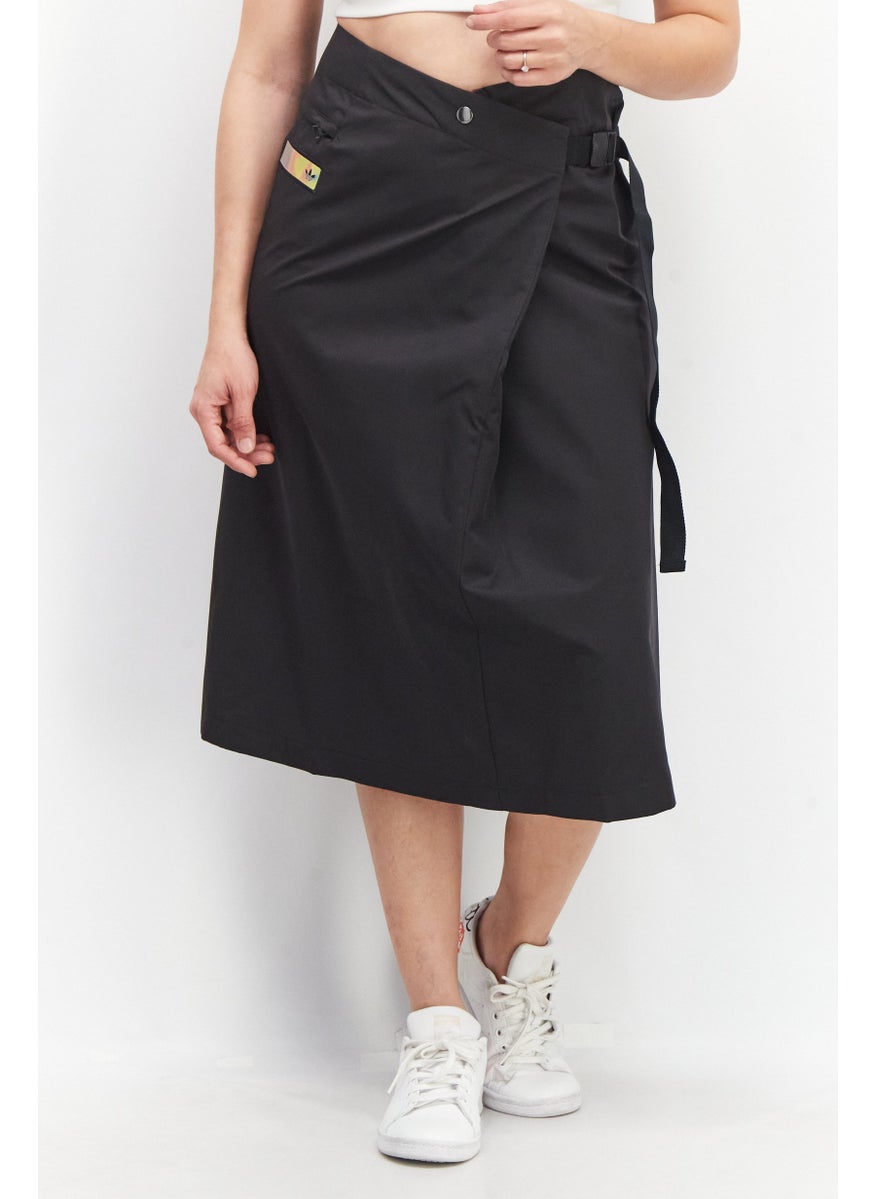 adidas Originals Women Sportswear Fit Prem Outdoor Skirt, Black  - Image 1