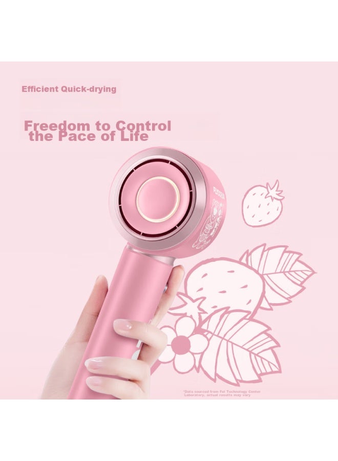 Flyco High-speed Hair Dryer For Home And Dormitory Use, Gift For Girls, Strong Airflow, Negative Ion Hair Protection, Constant Temperature, Quick-drying, Strawberry Bear Co-branded Edition Fh6372 - Image 4